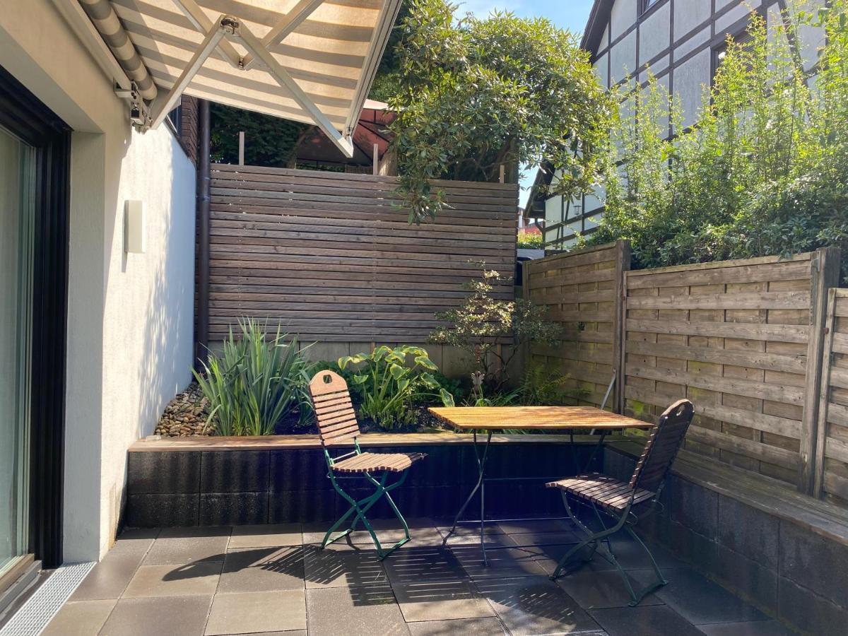 Moderne Ferienwohnung mit Retro-Charme Wulfrath Exterior foto