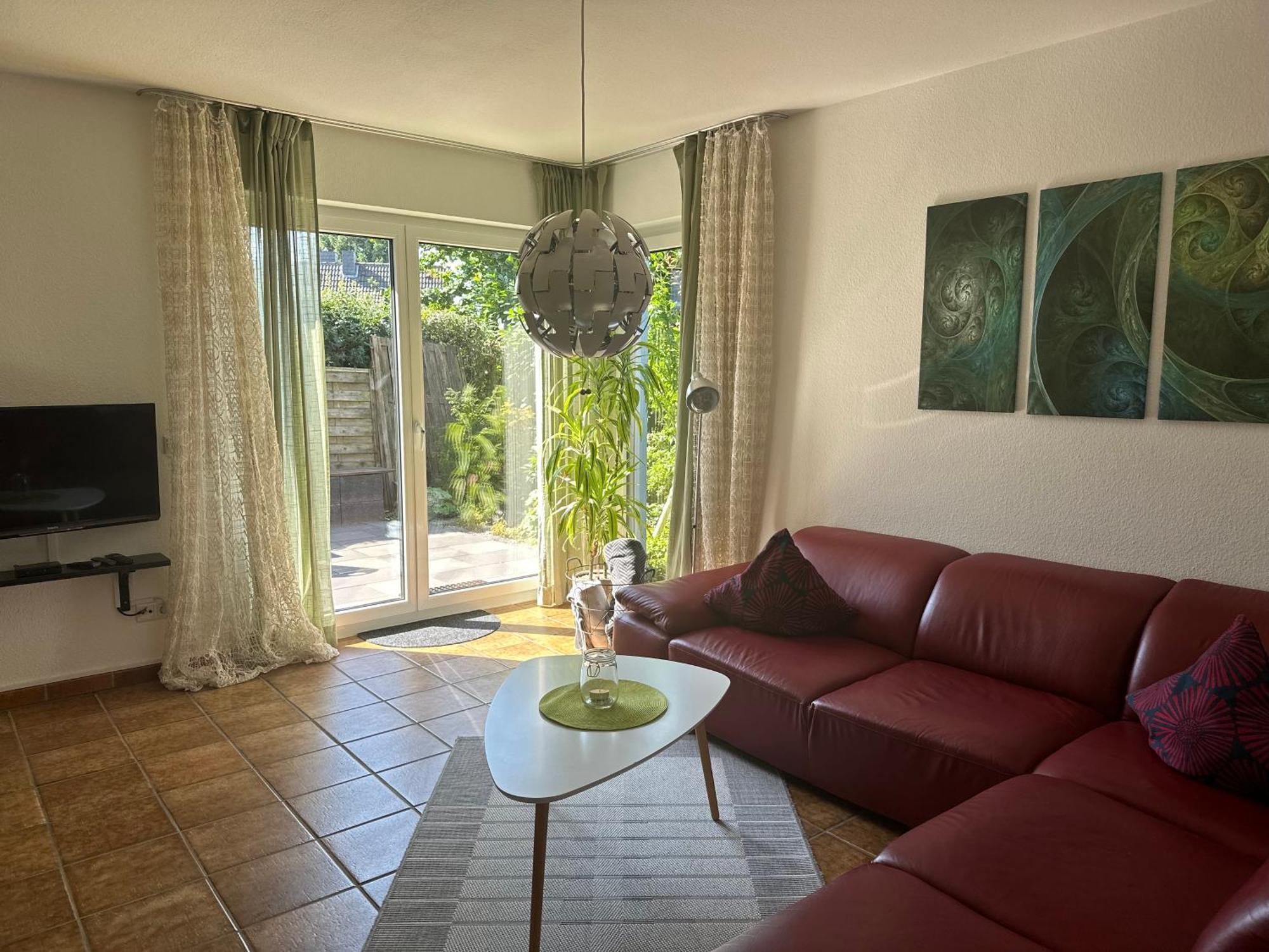 Moderne Ferienwohnung mit Retro-Charme Wulfrath Exterior foto